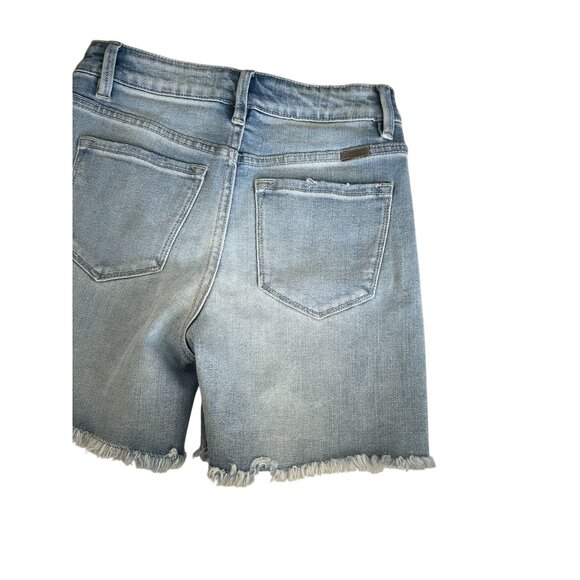 KANCAN Girls Light Wash Shorts Size Medium (8/10) - Picture 7 of 8